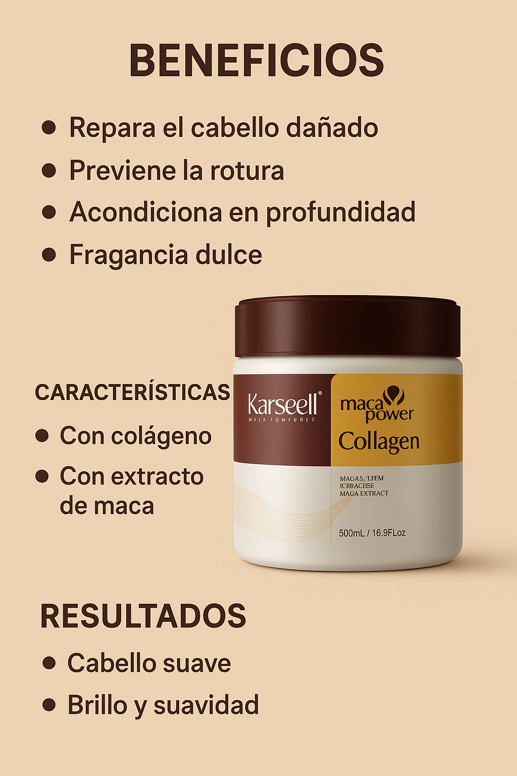 Keratina Kerssel Colágeno – Adiós frizz, hola brillo