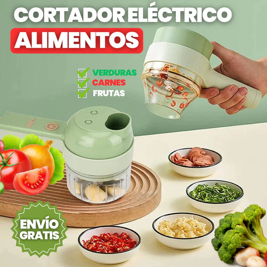 Cortador de verduras electrico - Ahorra tiempo en la cocina