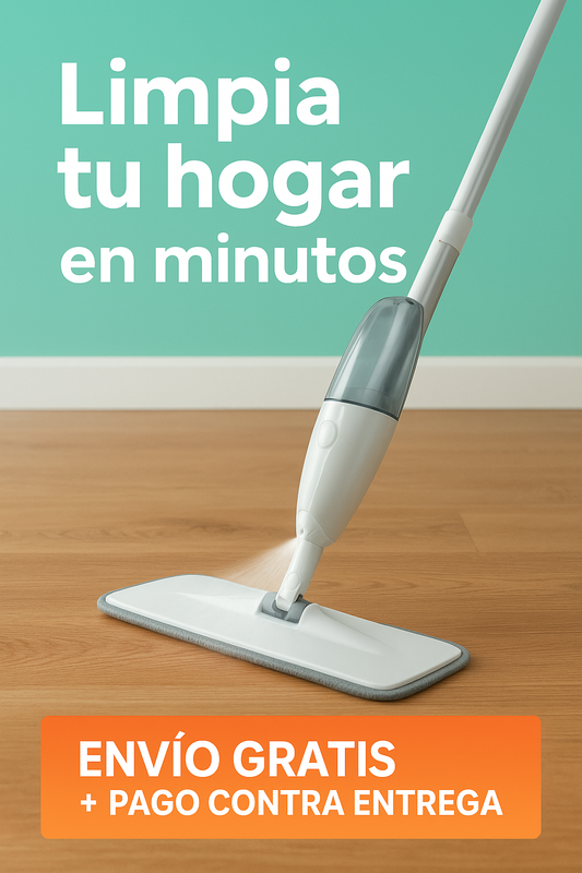 Mopa para trapear - ¡Manten tu hogar reluciente en minutos!